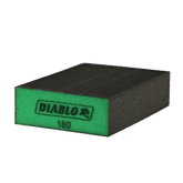 Diablo DFBBLOCUFN01G 4" x 2-1/2" x 1" 180-Grit Flat Edge Sanding Sponge